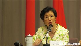 陸委會主委張小月。（記者盧素梅攝）