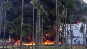 萬丹,屏東,火警,火災,消防局,鳳榮企業,大火（圖／中央社）