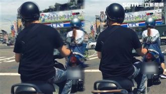 騎士等紅燈甩頭抖腳　網友：百搭舞