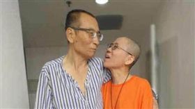 劉曉波.劉霞（圖／翻攝自推特）