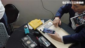 Sony mobile 葉立斌攝　手機健檢　維修中心　電池　客戶服務經理歐彥賓