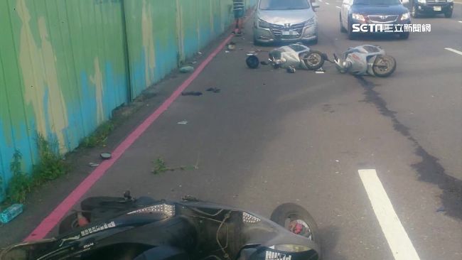 空軍一兵酒駕撞3機車　女騎士命危