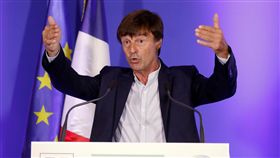 法國生態部長余洛（Nicolas Hulot）_路透社/達志影像