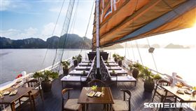 全球七間特色船屋。（圖／Booking.com提供）