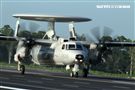 中華民國空軍E-2K（稱為鷹眼） 2006年4月在屏東基地正式舉行成軍，先進的NP2000型8葉螺旋槳，這樣可有效降低噪音及震動、提高飛行性能和系統可靠性，加裝Link16資料鏈之後，預警機能夠傳送大量雷達資料給戰機飛行員，直接導引戰機作戰。（記者邱榮吉/攝影）