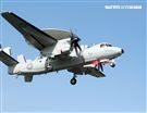 中華民國空軍E-2K（稱為鷹眼） 2006年4月在屏東基地正式舉行成軍，先進的NP2000型8葉螺旋槳，這樣可有效降低噪音及震動、提高飛行性能和系統可靠性，加裝Link16資料鏈之後，預警機能夠傳送大量雷達資料給戰機飛行員，直接導引戰機作戰。（記者邱榮吉/攝影）