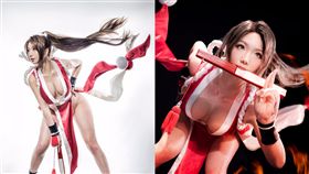 pion kim,不知火舞,cosplay
圖翻攝自pion kim臉書
https://www.facebook.com/pionyquin