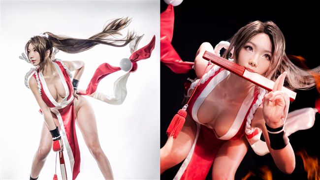她神還原「不知火舞」！讓人大噴鼻血