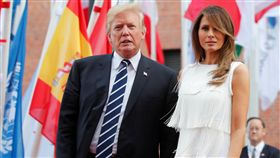 美國總統川普、第一夫人梅蘭妮亞．川普（Melania Trump）參加G20高峰會
（圖／路透社／達志影像）