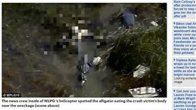 １６：９
遺體被鱷魚吃了…美男違規一人亂開飛機　不幸墜毀當場身亡
圖／翻攝自《每日郵報》
http://www.dailymail.co.uk/news/article-4673848/Body-plane-crash-victim-EATEN-alligator.html
