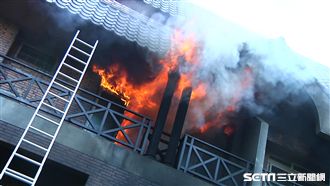 大火遇上有機熔劑　四千萬豪宅燒光光