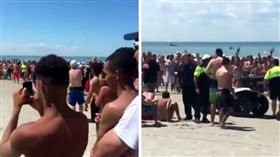 美國,國慶日,海邊,沙灘,麻州,做愛,活春宮,野戰,放假,慶祝
（圖／翻攝自推特）