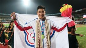 ▲陳傑在亞洲田徑賽400欄摘得銀牌。（圖／中華田徑協會提供）