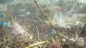 小琉球驚見寶特瓶海(圖/島人海洋文化工作室授權)