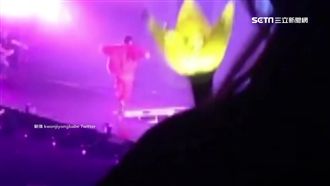 升降台成大洞！GD嗨唱慘摔幸無大礙