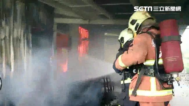 三芝透天厝火警　警消赴援灌救