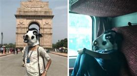 印度,牛,神聖,刑責,性侵,強暴,Sujatro Ghosh,面具,權益（圖／翻攝自ujatroghosh Instagram） https://www.instagram.com/p/BVxRKNwF6Lf/?taken-by=sujatroghosh