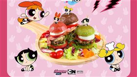 飛天小女警主題餐廳。（圖／頑食概念餐飲提供）