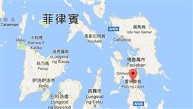 ▲地震襲擊雷伊泰島。（圖／翻攝自Google 地圖）