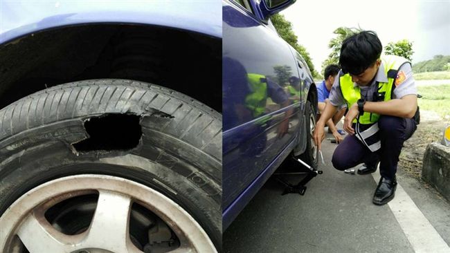 2童無助站路邊…暖警神技救車底父