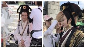 潘迎紫,贏天下（合成圖／翻攝自潘迎紫微博）