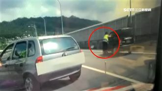 疑酒駕、未繫安全帶　男逃逸拖行員警