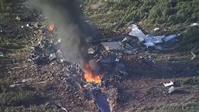 美陸戰隊KC-130密西西比墜機／KXAN News臉書