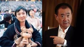 王思聰,王健林（合成圖／翻攝自微博）