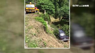 偷車撞友人家逃逸　再竊車自撞山壁