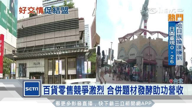 新光三越與草衙道結盟　鞏固龍頭地位