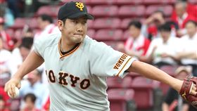 菅野智之。（圖／翻攝自巨人推特）