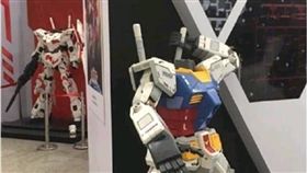 鋼彈,鋼彈頭,模型,中國國際動漫遊戲博覽會,CCG EXPO,竊賊,偷竊　圖／翻攝自微博