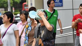 好天氣、熱、晴天、大熱天、晴朗／中央社