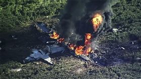 ▲美國陸戰隊1架空中加油機墜機。（圖／美聯社／達志影像）