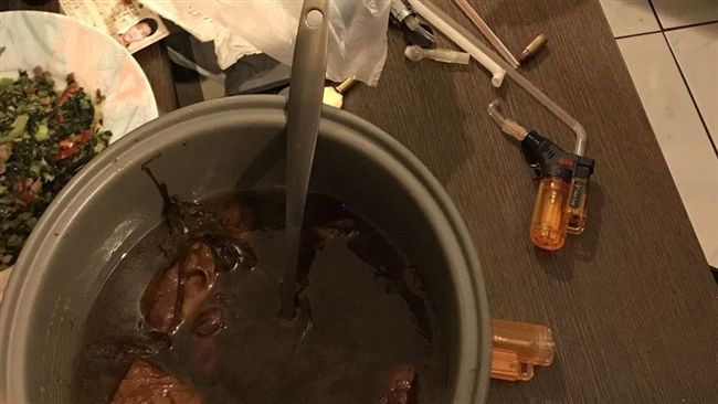 槍毒犯滷一鍋爌肉　太香下場是遭逮捕