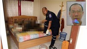 ▲台男陳屍床上。（圖／翻攝自泰國每日新聞報網站www.dailynews.co.th）