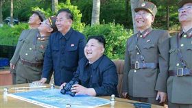 金正恩,試射,飛彈,北極星2號,北韓　圖／翻攝自北韓勞動新聞 16:9