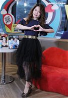 「安安大明星」符瓊音來啦。（記者邱榮吉/攝影）