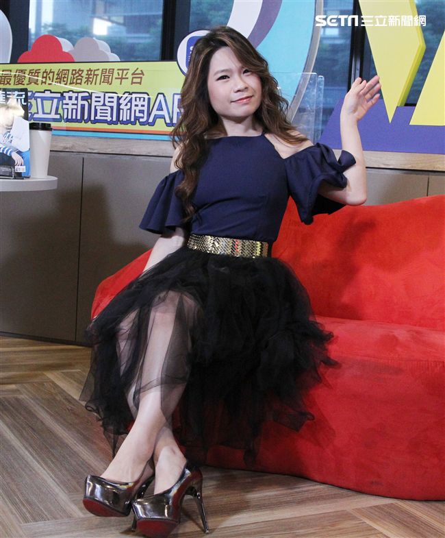 「安安大明星」符瓊音來啦。（記者邱榮吉/攝影）