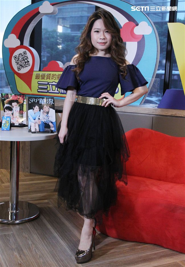 「安安大明星」符瓊音來啦。（記者邱榮吉/攝影）