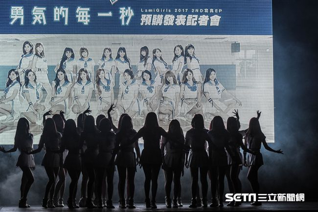 Lamigirls再出擊！寫真EP預購記者會　圖／記者林敬旻攝