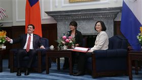 外交部顧問王秀娟。（總統府提供）