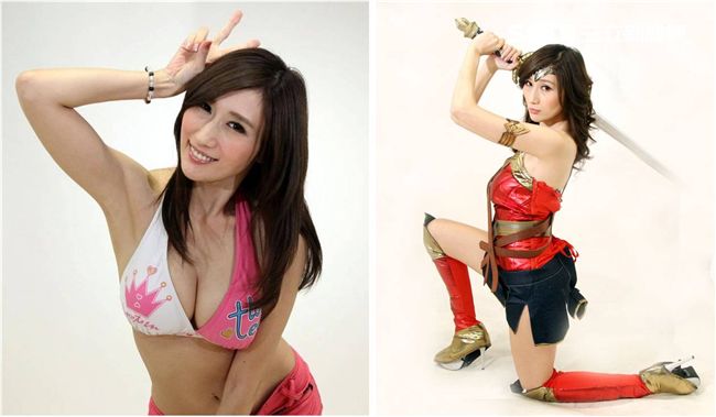 Julia五度訪台！辣扮神力女超人