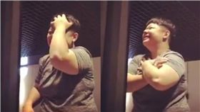 黑人,陳建州,小亨堡,嚇人,惡作劇,作弄　圖／翻攝自臉書