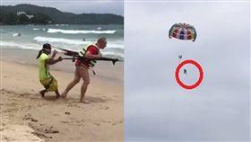 普吉島拖曳傘遊客空中墜海亡／ThaiVisa - The Nation Thailand News臉書