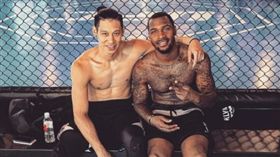 林書豪與Sean Kilpatrick（圖／翻攝自Kilpatrick IG）