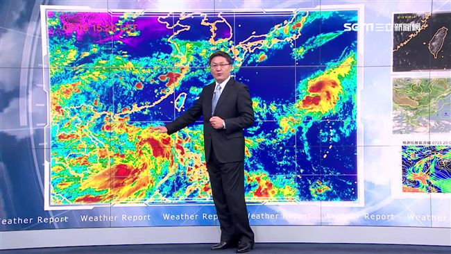 高空冷心低壓將來台　花蓮以南易有雨