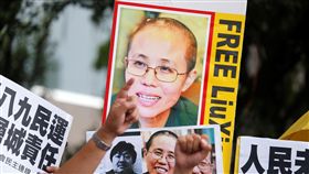 諾貝爾和平獎得主劉曉波、妻子劉霞、釋放（圖／路透社／達志影像）