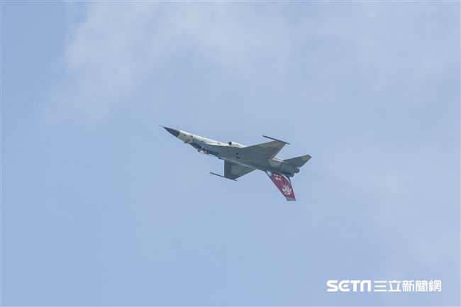 空軍第四二七戰術戰鬥機聯隊IDF型戰機接機25周年活動 圖／記者林敬旻攝