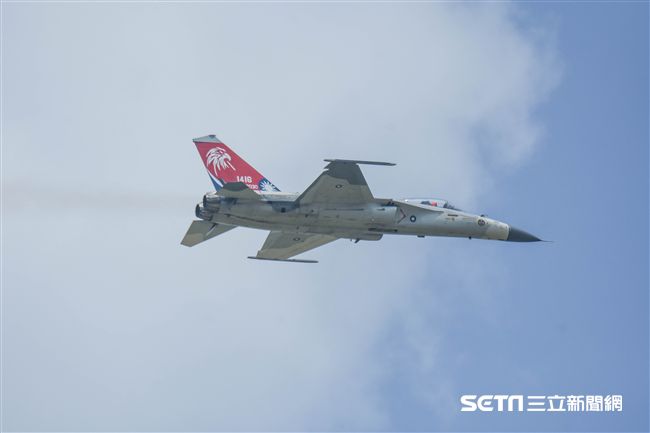 空軍第四二七戰術戰鬥機聯隊IDF型戰機接機25周年活動 圖／記者林敬旻攝